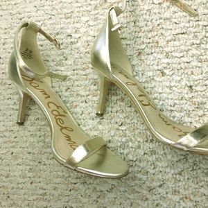 Sam Edelman ankle strap heels! Worn ONCE only.